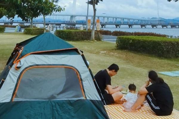 深圳湾公园可以露营过夜吗