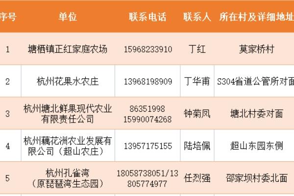 2022杭州塘栖枇杷采摘园地址