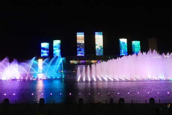 康巴什音乐喷泉开放时间2022