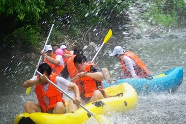 霧靈西峰高山漂流全程多久