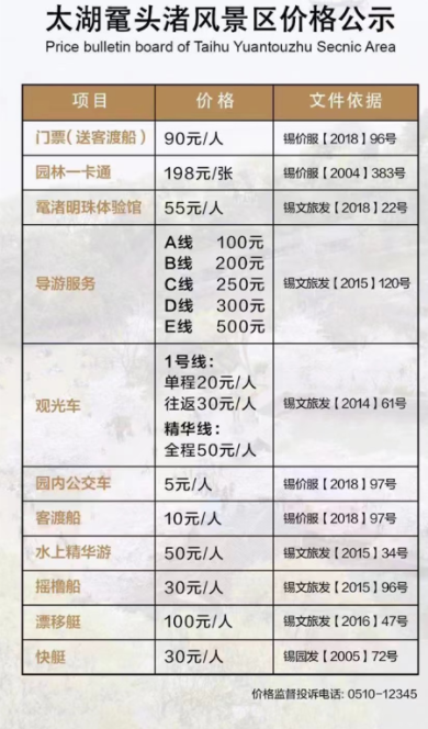 2022無錫黿頭渚門票優惠政策最新