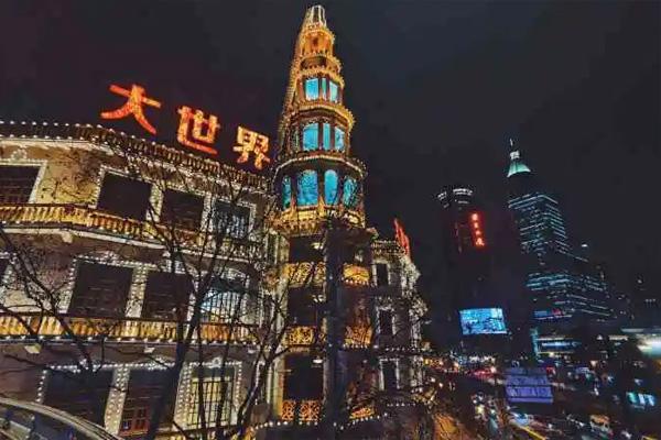 上海大世界演艺夜市要门票吗