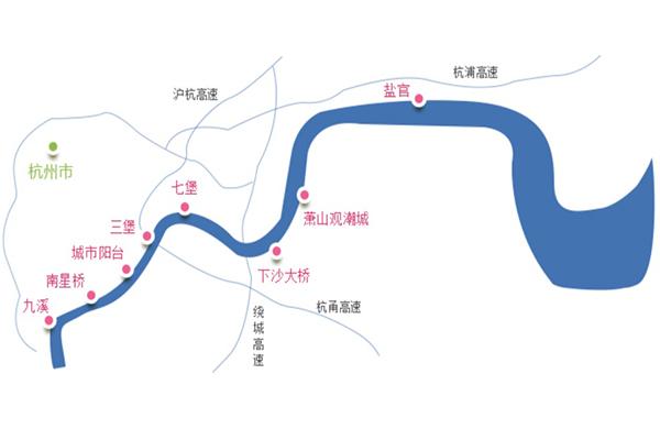 2022杭州钱塘江观潮最佳地点