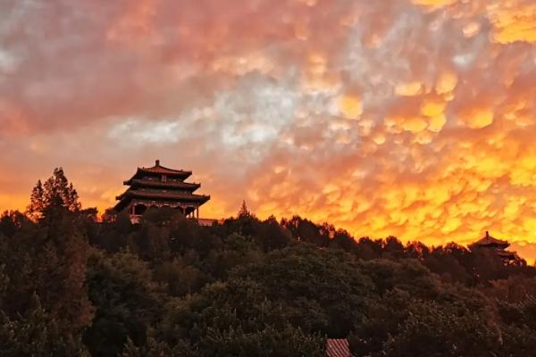 北京哪里看日落最美丽