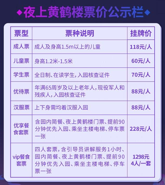 2022年夜上黄鹤楼十一国庆节活动总览