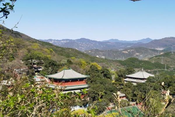 戒台寺登山步道路线