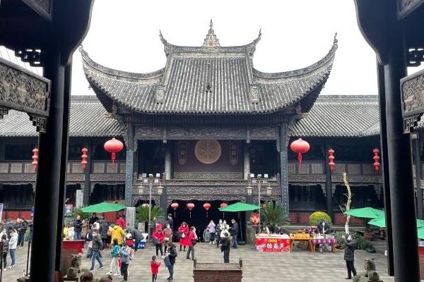 重慶湖廣會館內現有哪幾個館