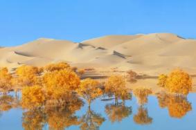塔克拉玛干沙漠出现湖泊的原因