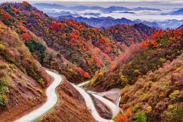 西安周邊看紅葉的地方哪里最好