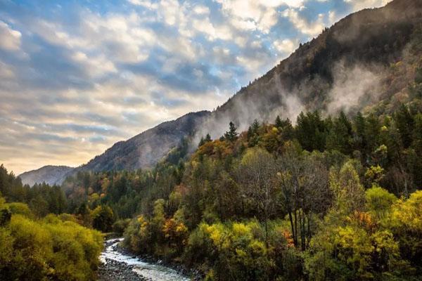 阿坝州黑水红叶风景区最美在哪里
