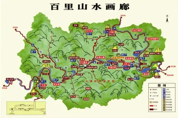 2024北京百里山水画廊游玩攻略 - 门票价格 - 开放时间 - 优惠政策 - 自驾路线 - 交通 - 地址 - 天气