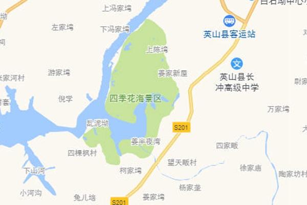 英山四季花海在哪里?怎么去?