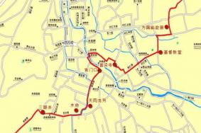丽江古城内游玩路线图