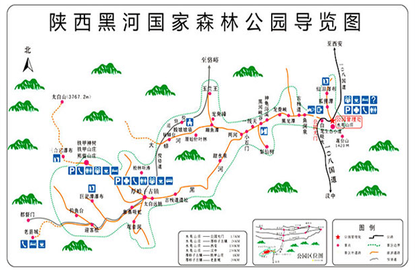 陕西黑河国家森林公园旅游攻略-门票价格-景点信息