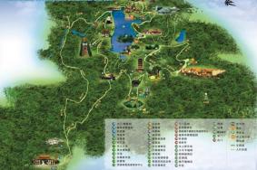 深圳仙湖植物园导览图高清