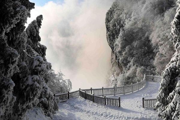 重慶八大賞雪的好地方