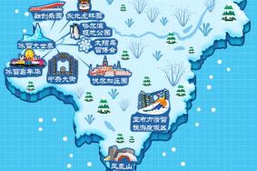 2022-2023哈尔滨冰雪地图高清全图 附具体位置