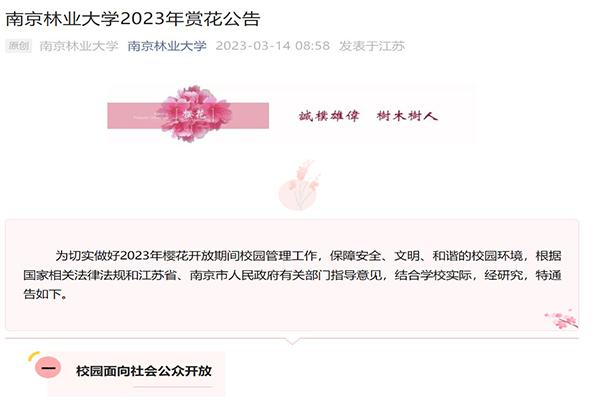 2023南京看樱花有哪几个地方