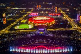 奥体灞河景区光影水秀演出时间2023