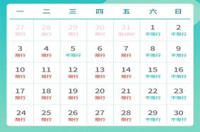 2023上海清明节交通管制 4月限行规定