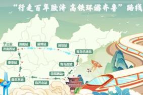 高铁环游齐鲁路线图