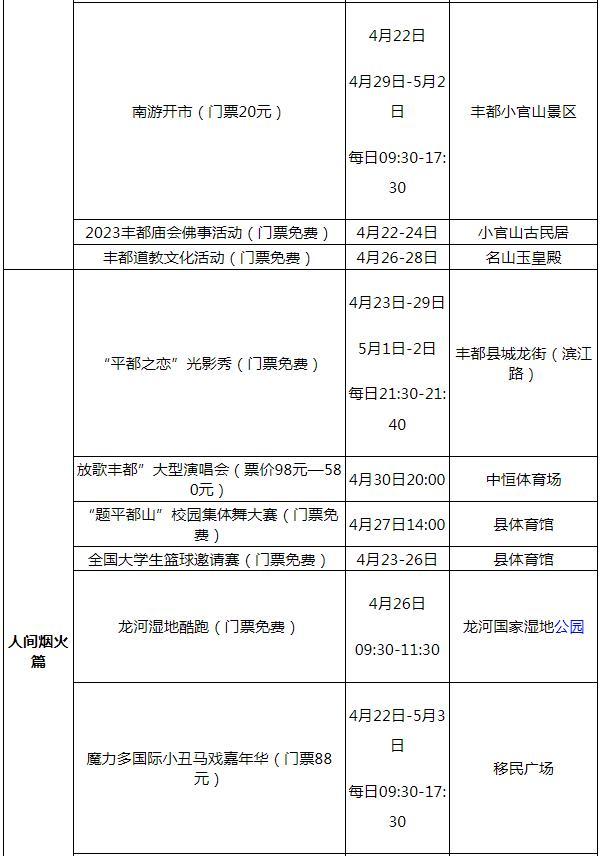 2023歉皆庙会甚么时候开端 有哪些活动呢