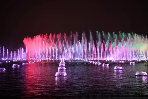 苏州金鸡湖音乐喷泉2023年开放时间+停车地址+厕所位置