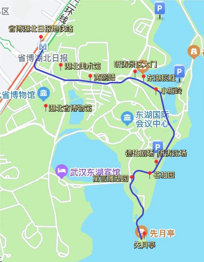 武漢東湖秋季游玩路線推薦