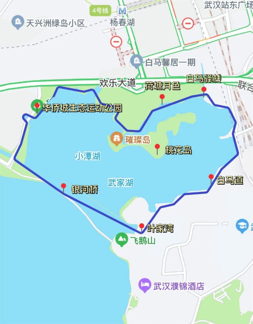 武汉东湖秋季游玩路线推荐