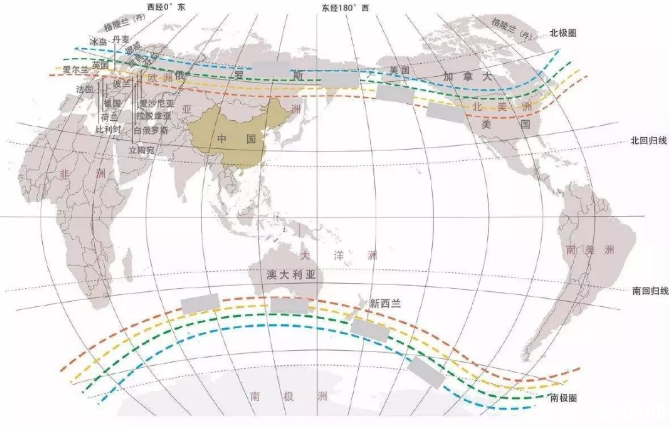 極光在南極還是北極 極光觀賞的地區位置及時間