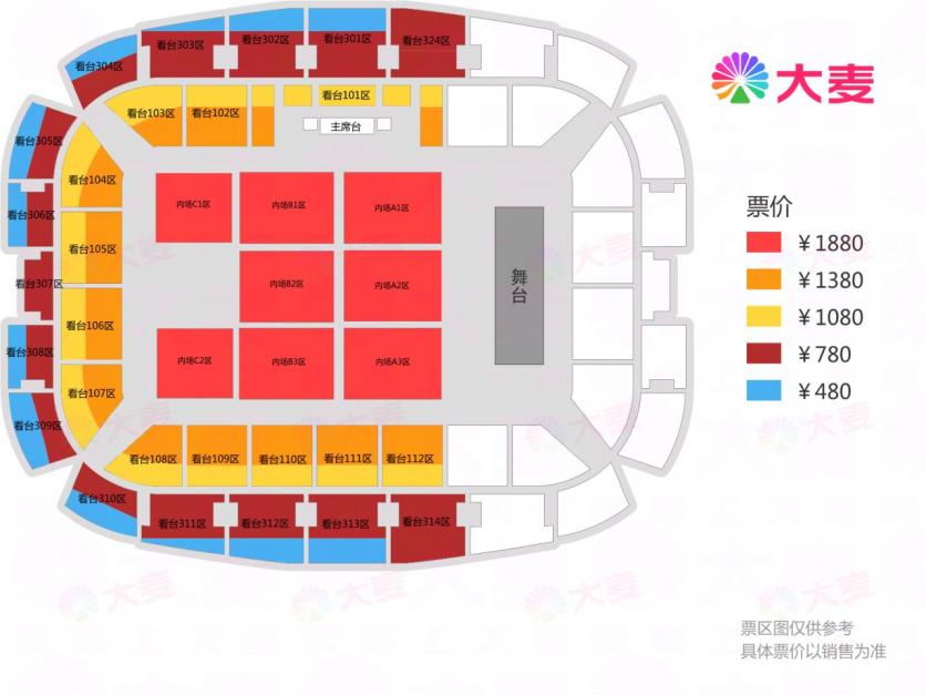 2023断眉Charlie Puth上海演唱会门票+时间+地点+座位图