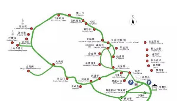 北京凤凰岭登山路线