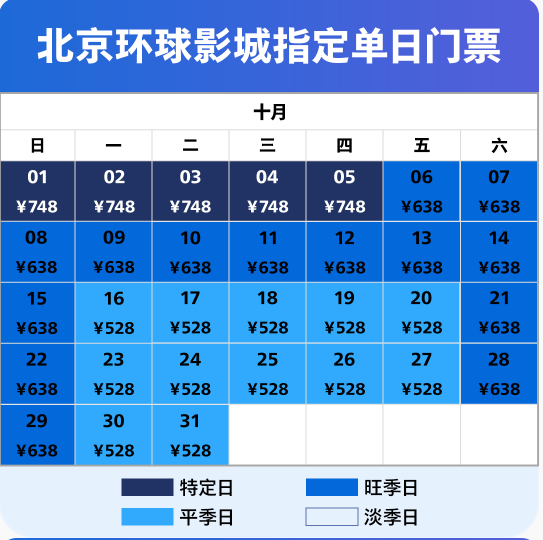 2023北京環(huán)球影城萬圣節(jié)門票多少錢