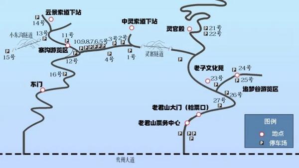 洛阳老君山停车场收费是多少