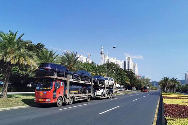 杭州汽車托運到海南多少錢