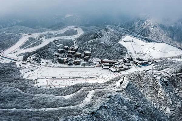 云上草原滑雪场雪道长度+坡度