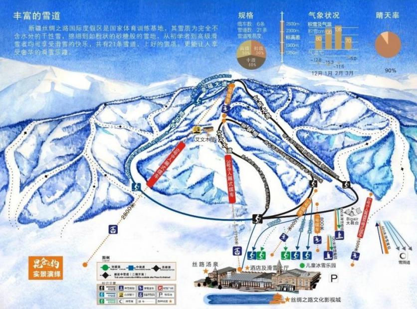 2024丝绸之路国际滑雪场游玩攻略-门票价格-景点信息