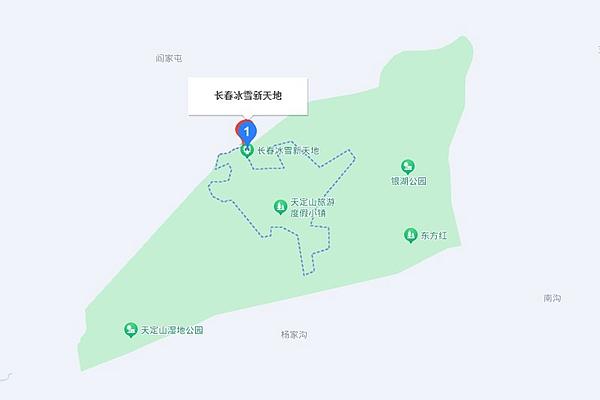 长春冰雪新天地具体位置在哪