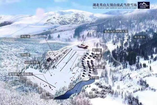 2023年12月20日南武當滑雪場正式開板開放