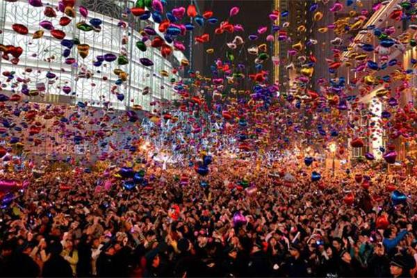 2024重庆跨年有放气球的地方吗
