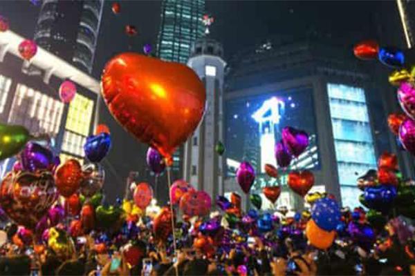2024重庆跨年有放气球的地方吗