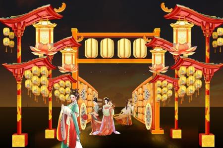 第八届武汉园博园灯会暨汉口里庙于2024年2月2日开幕