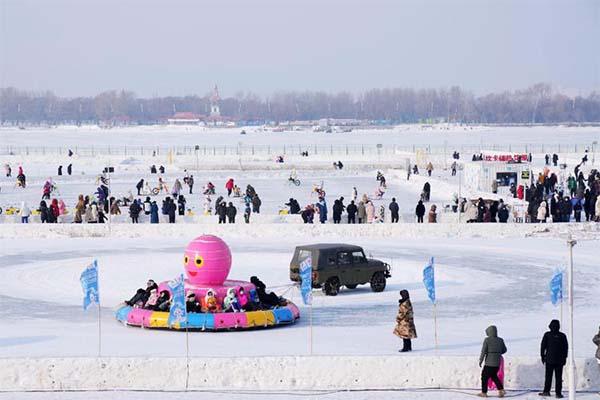 哈尔滨松花江冰雪嘉年华游乐设施价格