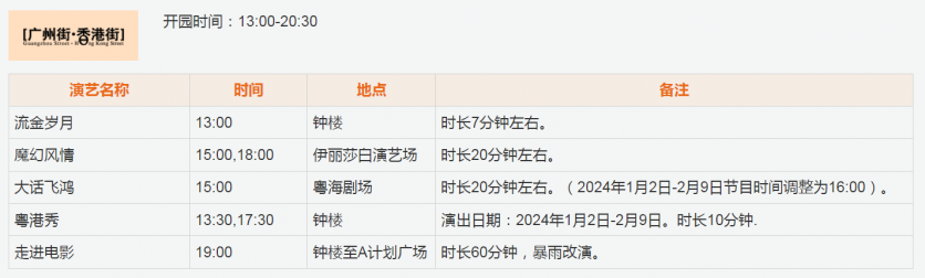 2024广州街香港街旅游攻略 - 门票价格 - 开放时间 - 优惠政策 - 交通 - 地址 - 电话 - 天气