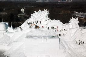 太阳岛雪博会滑梯在哪