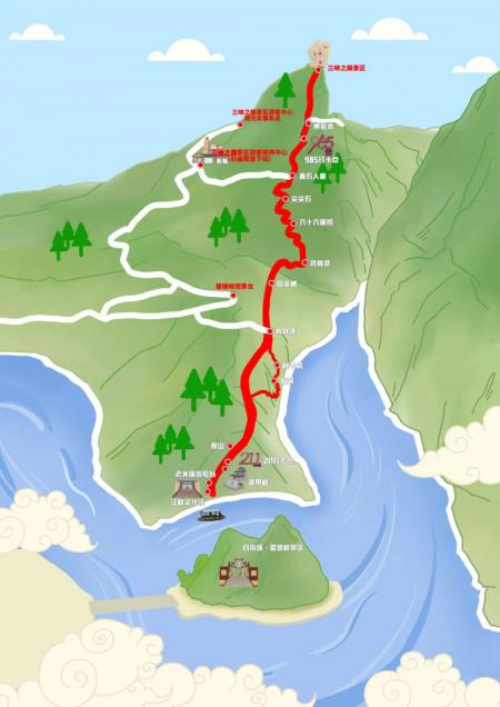 登三峡之巅最佳5条线路详情