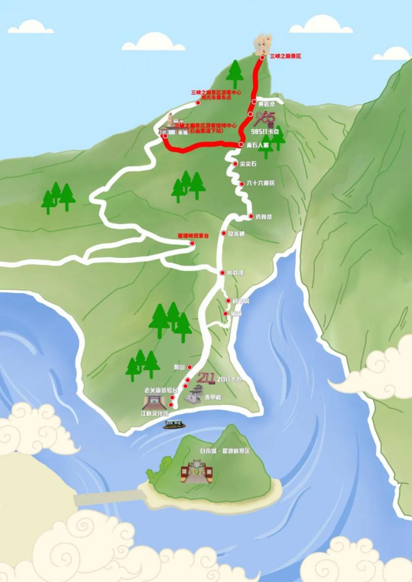 登三峡之巅最佳5条线路详情