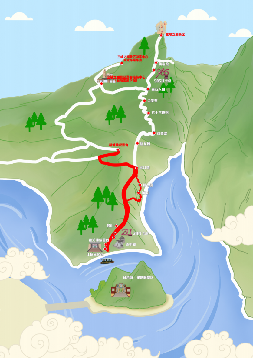 登三峽之巔最佳5條線路詳情