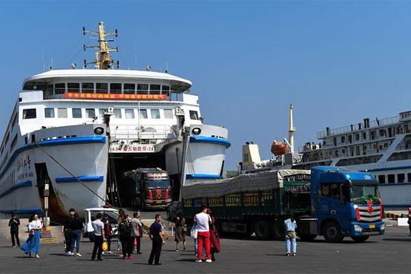 開車去海口怎么過海 輪渡多少錢