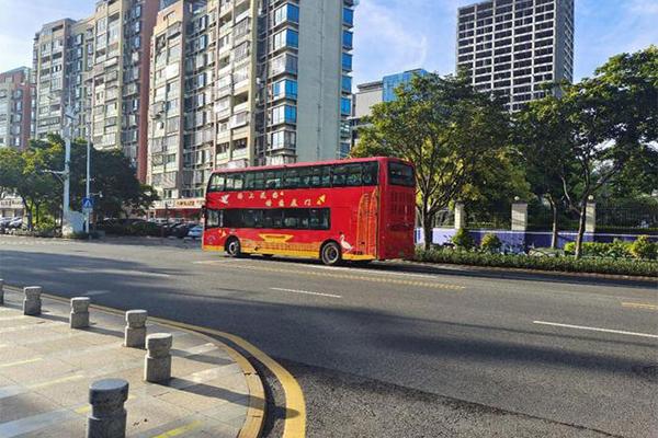 厦门旅游观光巴士路线图